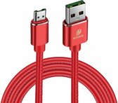 Dux Ducis K-Max Series - Micro USB kabel - 1 meter - Rood