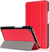 Lenovo Tab 4 8.0 hoes - Tri-Fold Book Case - Rood