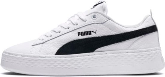 Puma Smash Platform L wit sneakers dames (366487-12) Puma Smash Platform L wit sneakers dames (366487-12)