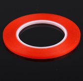 Let op type!! 5mm width 3M Double Sided Adhesive Sticker Tape for iPhone / Samsung / HTC Mobile Phone Touch Panel Repair  Length: 25m(Red)