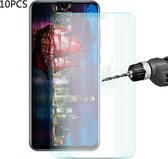 10 STKS ENKAY Hat-prins 0.26mm 9 H 2.5D Gebogen Rand Gehard Glas Film voor Huawei Honor 10 Lite