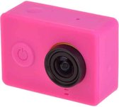 XM03 Siliconengel beschermhoes voor Xiaomi Yi Sportcamera (magenta)