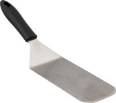 5Five Kitchenware spatule / spatule - acier inoxydable argenté - 32 x 7,5 cm - modèle large