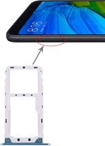2 SIM-kaartlade / Micro SD-kaartlade voor Geschikt voor Xiaomi Redmi 5 Plus (blauw)