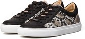 KUNOKA Gabrielle snake - Sneakers Dames - maat 41 - Wit Groen Slangenprint