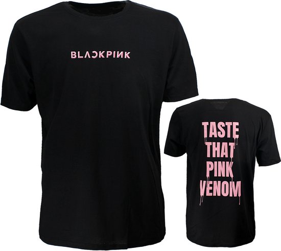 Blackpink Taste That Pink Venom T-Shirt - Officiële Merchandise