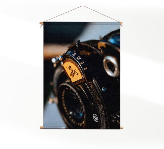 Textielposter Agfa Camera XXL (165 X 120 CM) - Wandkleed - Wanddoek - Wanddecoratie