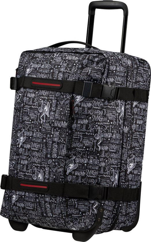 American Tourister Reistas met wielen - Urban Track Marvel 55 l - Spiderman Sketch