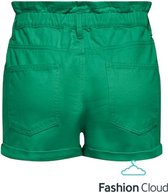 Only Cuba Paperbag Color Shorts Simply Green GROEN L