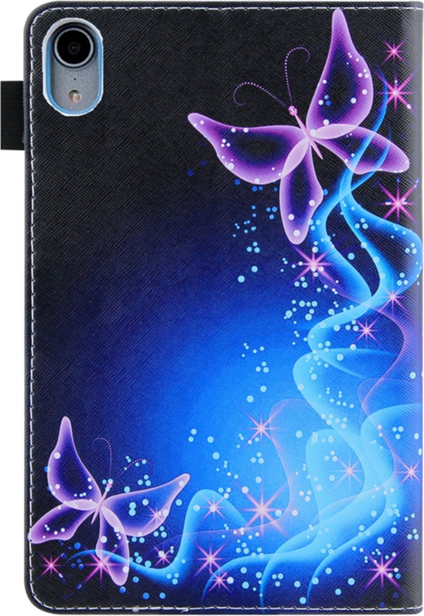 Vlinder - Bescherm-Etui Map Cover Hoes geschikt voor Apple iPad 10 - A16 - 10.9 - 2022 - 2025
