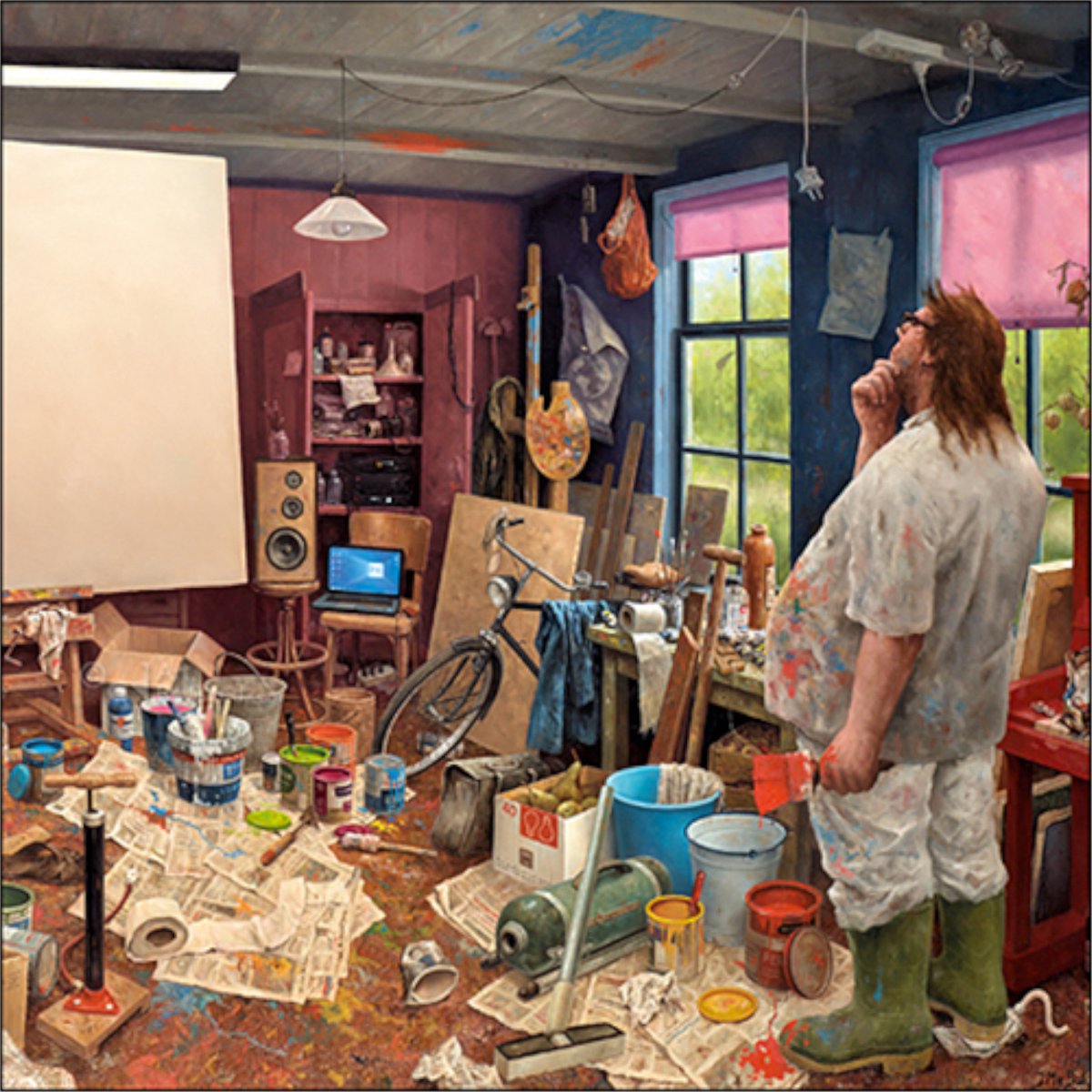 Kaart - Comello - Marius van Dokkum - Wachten op inspiratie
