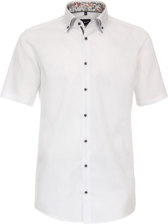 Chemise Wit à manches courtes avec imprimé Fleurs Venti - XXL