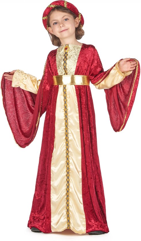 Costume reine médiévale pour fille - Habillage - 134-146 | bol