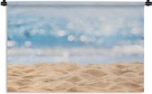 Tenture murale - Tissu mural - Plage - Mer - Sable - 60x40 cm - Tapisserie murale
