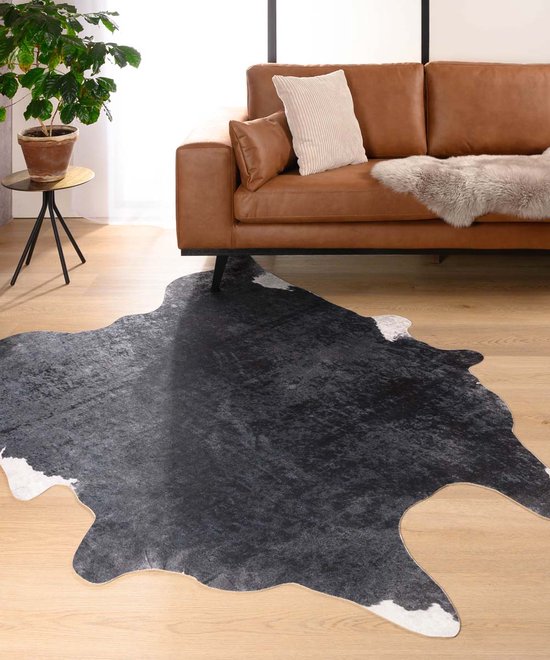Echte Koeienhuiden met Zebraprint - De Koperen Bel