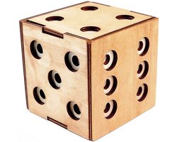 Games Art.Dice Secret Box - Secret Box - Moeilijkheidsgraad 5/6 Incredible - Gift Box - Brain Teaser - Brain Teaser - Leonardo da Vinci Collection