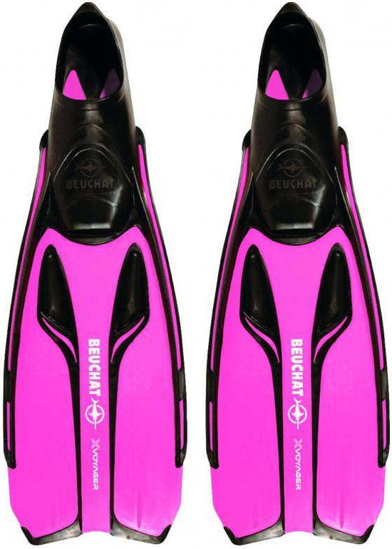 Beuchat XVoyager Snorkeling Zwemvliezen EU 4041 Pink Fluor