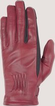 Helstons Candy Air Summer Leather Red Black Gloves T7 - Maat T7 - Handschoen