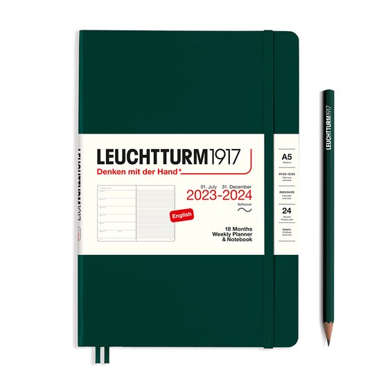 Leuchtturm1917 Master Slim Black (A4 ) blanco kopen | De Vulpenwereld