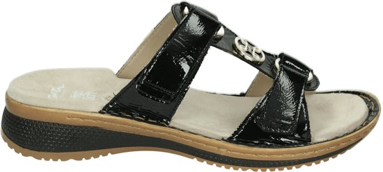 Ara Slippers Slippers Zilver Dames Ara Sandaal Hawaii Platina Ara