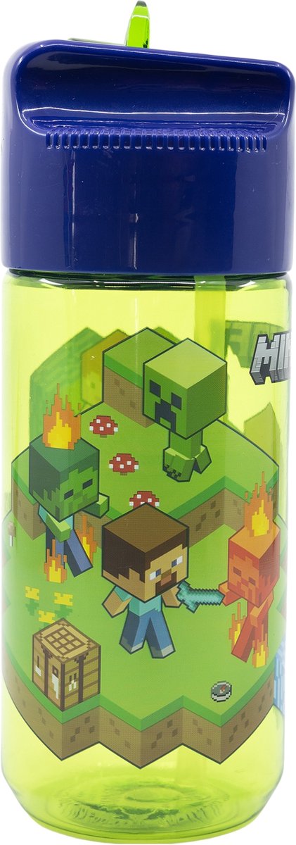 Minecraft drinkfles - 430 ml