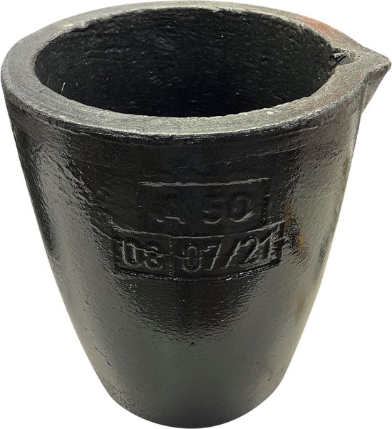 Keramische smeltkroes beker hoge temperatuur kwarts silica smeltkroes beker oven smelten gieten raffinage goud-zilver platina koperen gietbeker (750g