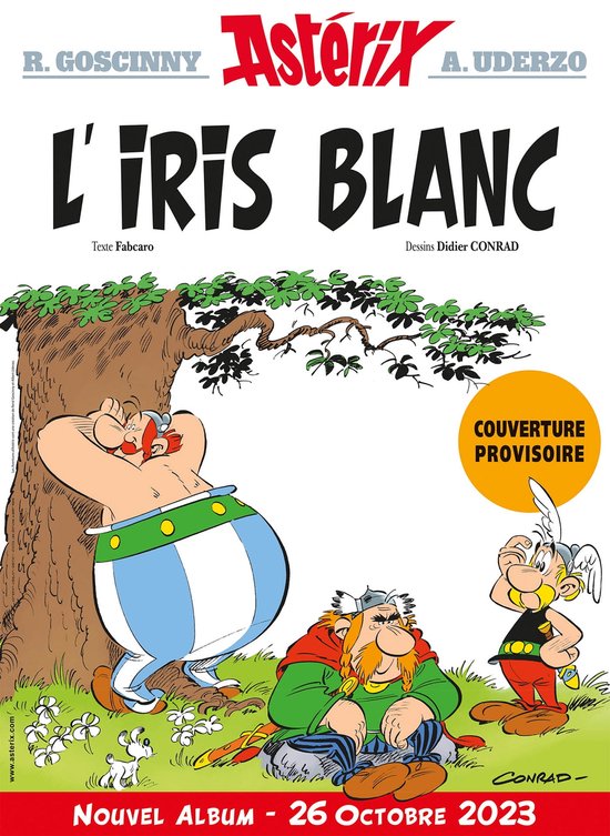 Astérix. Tome 40 - L'iris blanc (couverture rigide 2023) main image 0