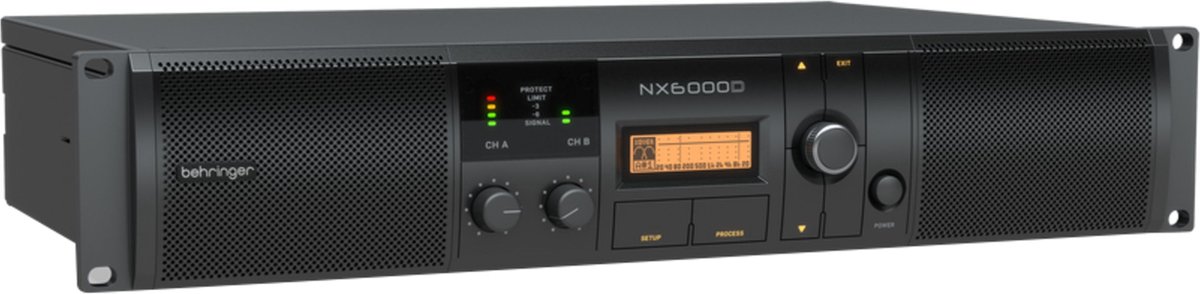 Behringer NX6000D versterker met DSP-processor