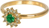 iXXXi-Fame-Lucia Small Emerald-Goud-Dames-Ring (sieraad)-16mm