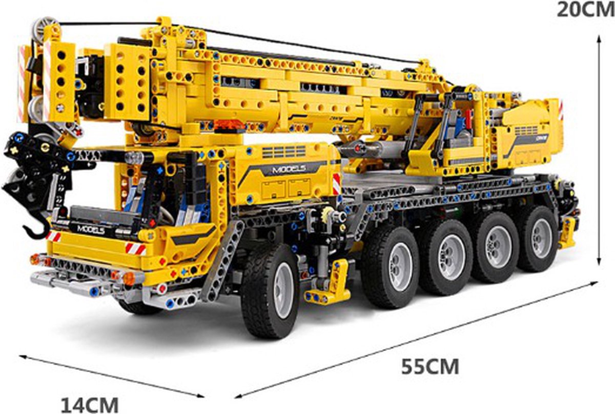 LEGO Technic - 42009 - Jeu de Construction - Grue Mobile MK II : LEGO:  : Jeux et Jouets