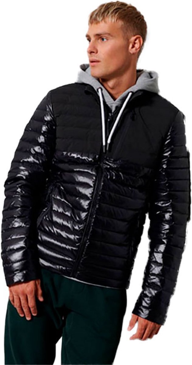 Superdry Contrast Core Down Jas 2XL Man Zwart