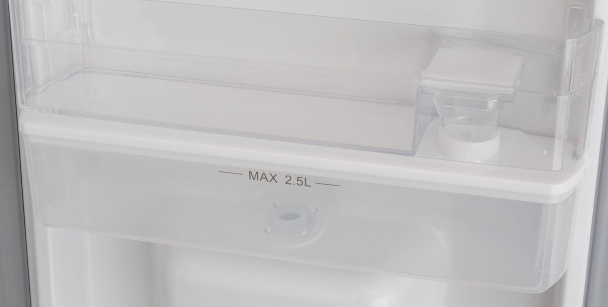 Exquisit SBS146-WS-040ES - Amerikaanse koelkast - Waterdispenser - Display - 5 Jaar Garantie - No Frost - 439 liter - Zilver — afbeelding 6
