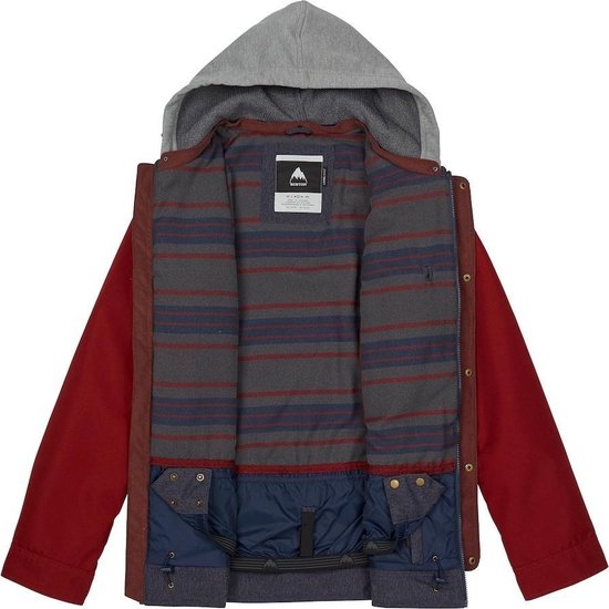 Burton Dunmore Jacket denim / fired brick