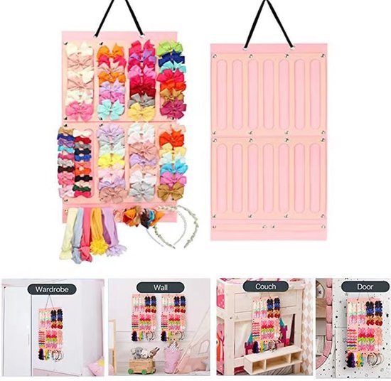3-laags haaraccessoires organizer box, haarstrik opbergdoos, multifunctionele opbergdoos met handvat, ambachtelijke opbergdozen met compartimenten voor naaibenodigdheden, make-up, nagel