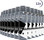 Dove Men+Care Invisible Dry Anti-transpirant Deodorant - 12 x 150 ml - Voordeelverpakking