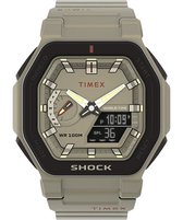 Timex Command Encounter TW2V35500 Horloge - Kunststof - Crème - Ø 45 mm