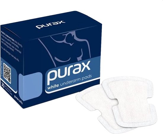 PURAX - 30 Pack - Pure Pads - Anti-Transpirant - Inlegpads - Wit ...
