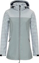 Veste softshell à rayures vertes Maddy Nordberg pour femme - taille M