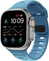 Nomad Sport horlogebandje - FKM rubber - geschikt voor Apple® Watch 45 mm & Apple Watch 49 mm & Apple Watch Ultra - Electric Blue