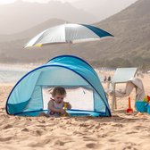 Innovagoods - Tente de plage Kinder - Pop up - Protection solaire - Y compris pataugeoire