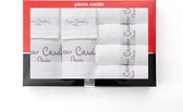 Pierre Cardin - Handdoeken Giftbox - Wit - 8-Pack - 2x Badhanddoek - 4x Hotelhanddoek - 2x Handdoek