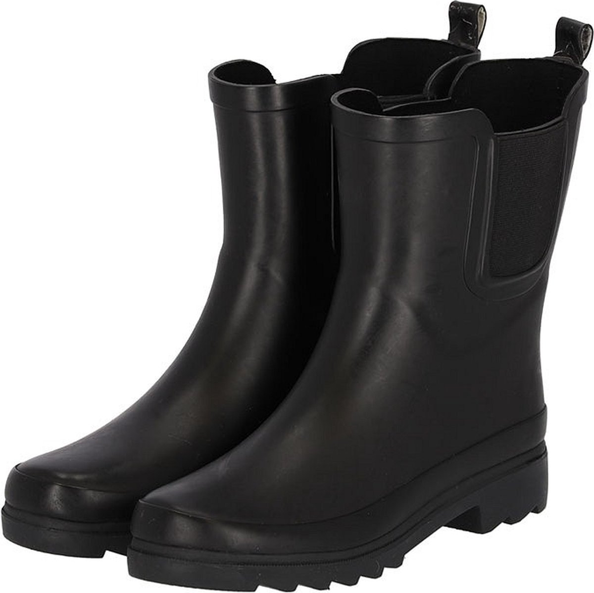 Waterdichte PVC Canvas Schoenen Dames Platform Enkel Regenlaarzen Mode Outdoor Regenschoen Dames Antislip Plus Katoenen Siliconen Laarzen kopen vanaf een prijs van 15
