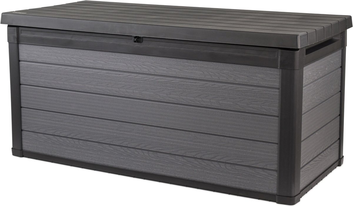 Bol.com Keter Cortina Opbergbox - 570L - 151.7x72.5x70 cm - Grijs aanbieding