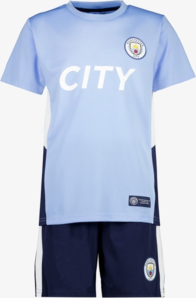 Manchester City Voetbaltenue Thuis 2024-2025 - Voetbal Tenue Kinderen - Shirt en Broekje - Jongens en Meisjes -- Maat 164