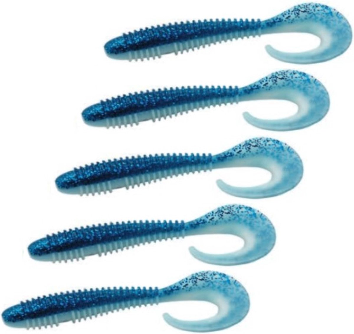 Softbait 'UNO' 05 - 5 stuks - 7.5cm - Shad/Soft Bait - Kunstaas Shads voor Roofvissen