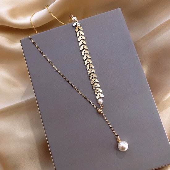 Fashion jewelry|Dames Ketting|Valentijns cadeau| gift|verrassing|Parel|Visstaart