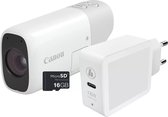 Canon Powershot Zoom - Appareil photo compact - Ess Kit + Étui - Wit