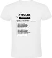Checklist vrijgezel Heren T-shirt | vrijgezellenfeest | man | humor | grappig