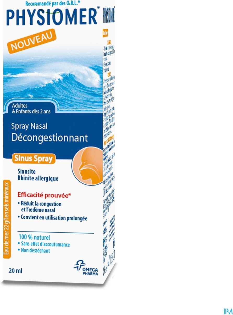 Physiomer Sinus Pocket - Neusspray - 20 ml