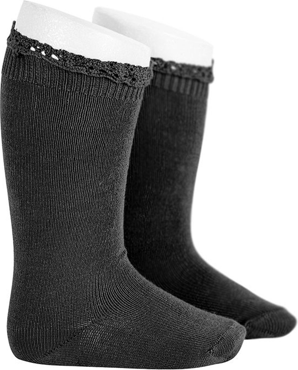 Cóndor Kniekous Open Cuf | 2409/2 | Zwart | 31-34 | Maat 8